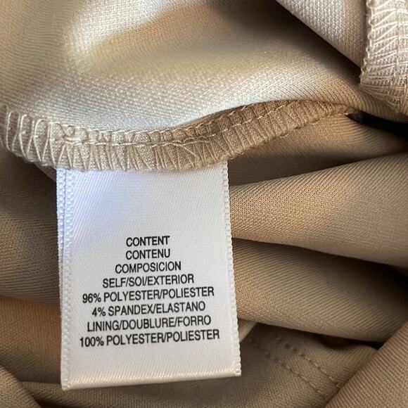 Wayf Tan Bravado Cupped Tank Thong Bodysuit Date Night Minimalist Going Out - Picture 7 of 7